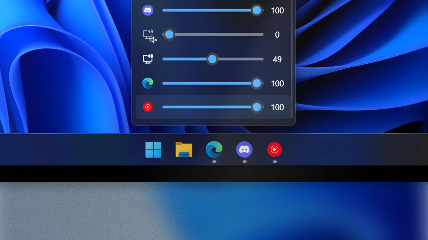 Taskbar Widget Screenshot